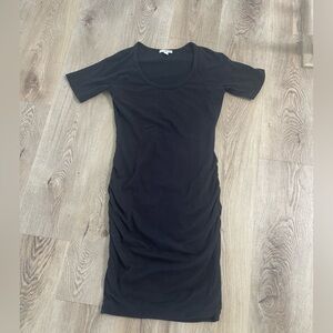 James Perse super soft black cotton jersey dress. Very good condition